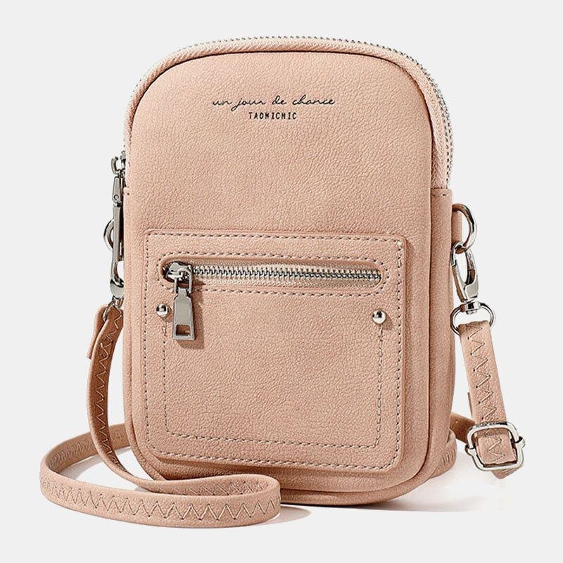 Dame Mini Small Crossbody Taske Skuldertaske Telefontaske