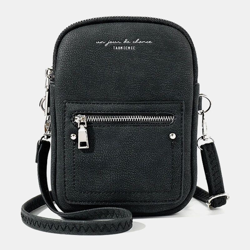 Dame Mini Small Crossbody Taske Skuldertaske Telefontaske