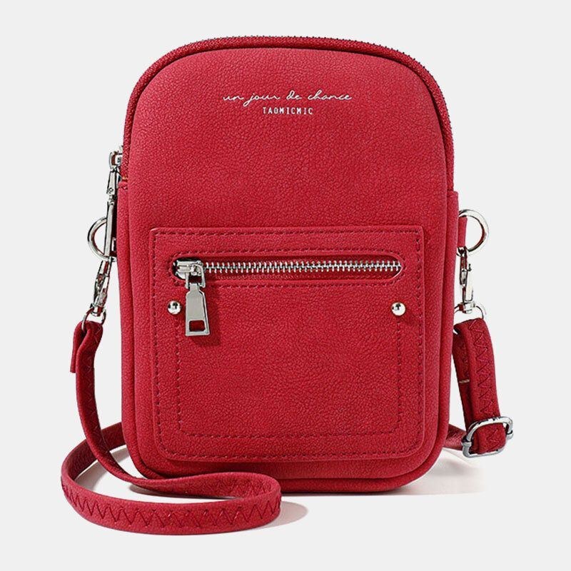 Dame Mini Small Crossbody Taske Skuldertaske Telefontaske