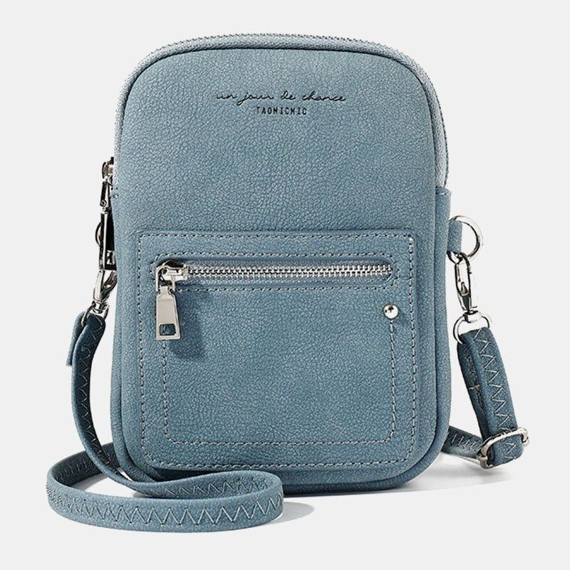 Dame Mini Small Crossbody Taske Skuldertaske Telefontaske