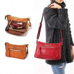 Dame Multifunktionel Mode Casual Sling Bag Skulder Crossbody Taske