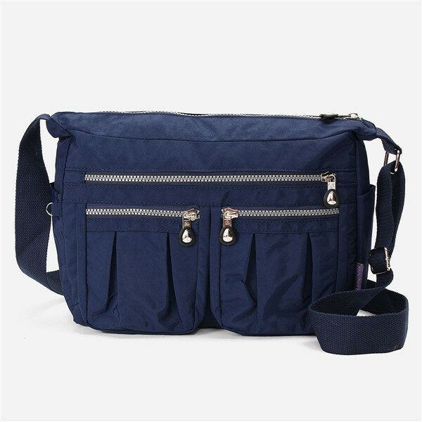 Dame Nylon Letvægtstasker Casual Outdoors Vandtætte Skuldertasker Crossbody Tasker