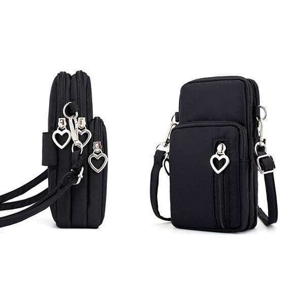 Dame Nylon Vandafvisende Crossbody Taske