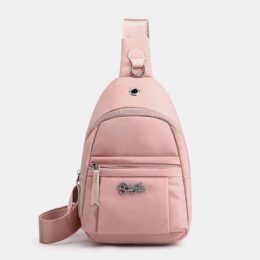 Dame Nylon Vandtæt Brysttaske Crossbody Taske