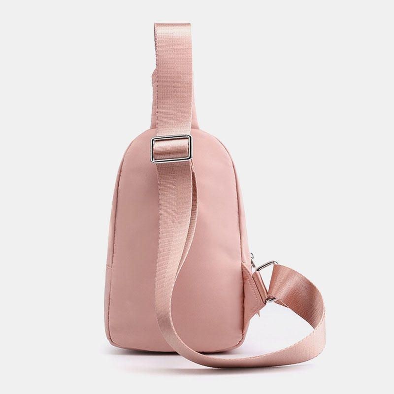 Dame Nylon Vandtæt Brysttaske Crossbody Taske