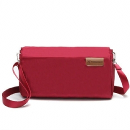 Dame Rejsepas Opbevaringstaske Nylon Vandtæt Crossbody Taske