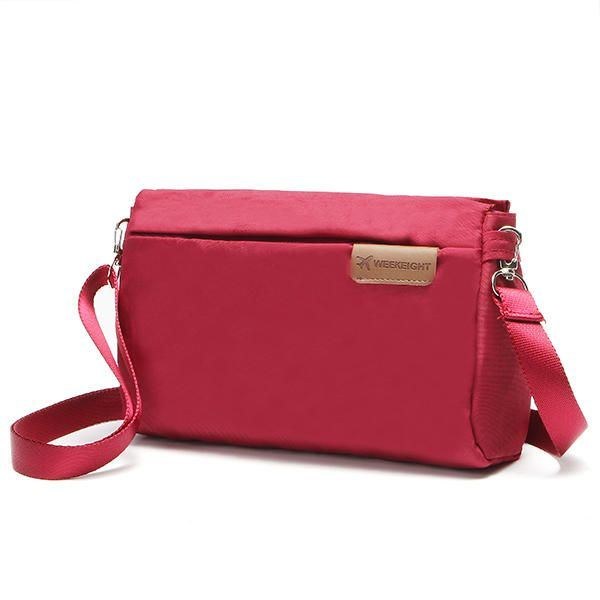 Dame Rejsepas Opbevaringstaske Nylon Vandtæt Crossbody Taske