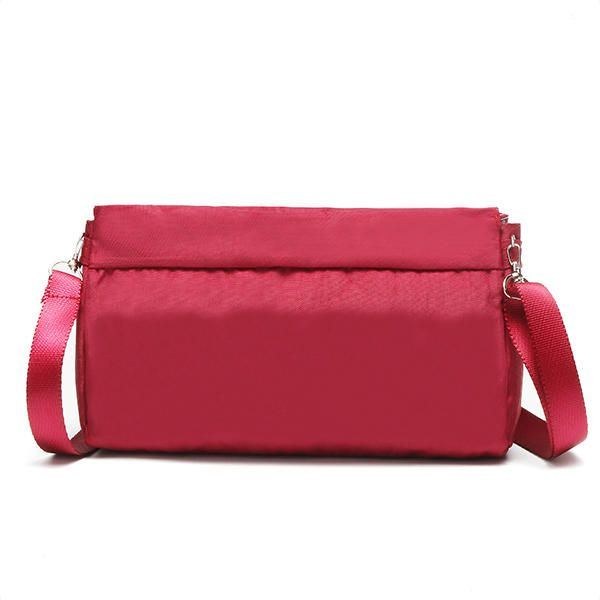 Dame Rejsepas Opbevaringstaske Nylon Vandtæt Crossbody Taske