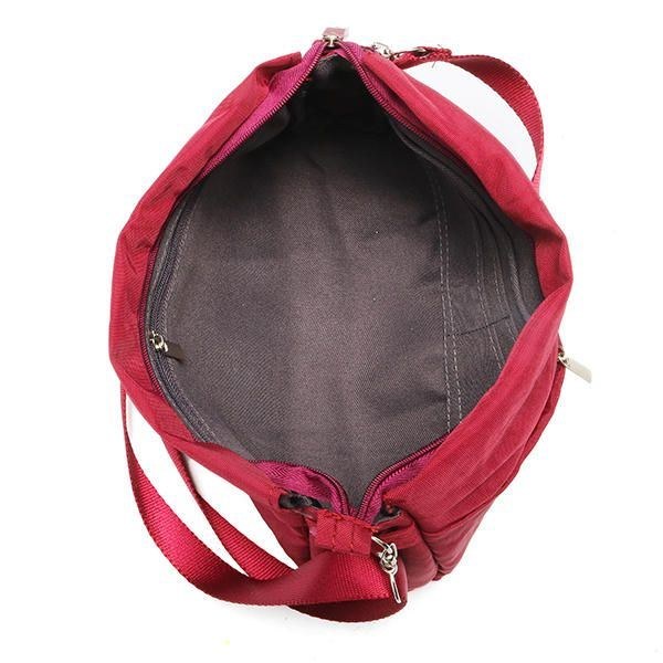 Dame Rejsepas Opbevaringstaske Nylon Vandtæt Crossbody Taske