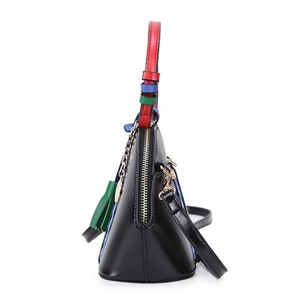 Dame Retro Mini-skuldertaske Tassel Håndtaske