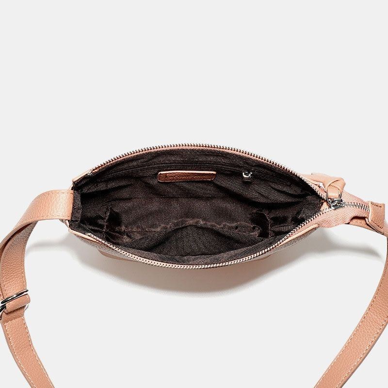 Dame Solid Pu Crossbody-taske Armhuletaske