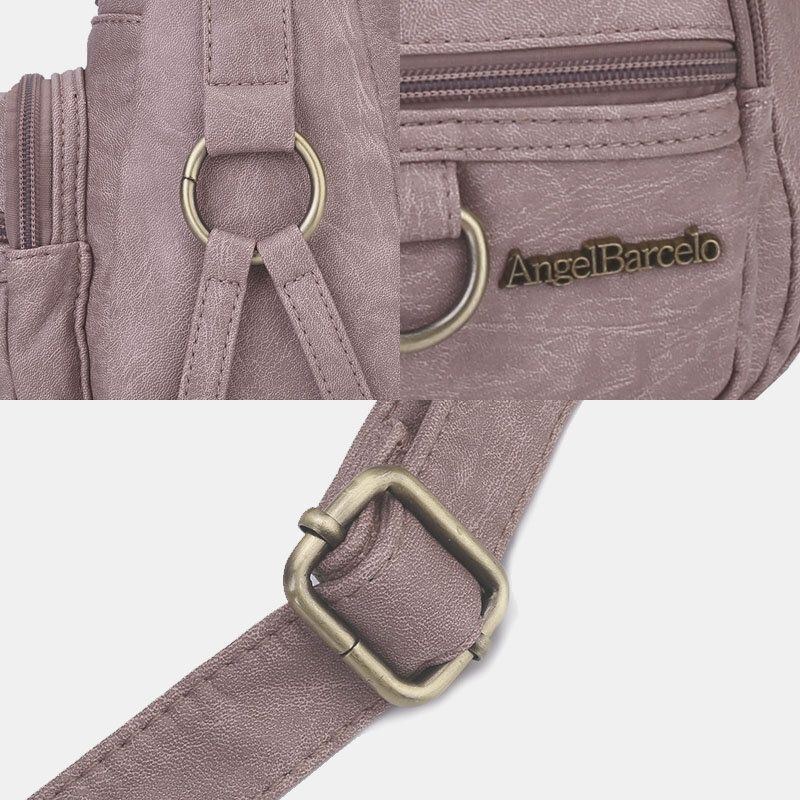 Dame Vandtæt Multi-pocket Håndtaske Crossbody Bag Skuldertaske