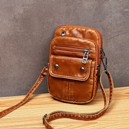 Dame Vintage Lille Skuldertaske Crossbody-taske Telefontaske