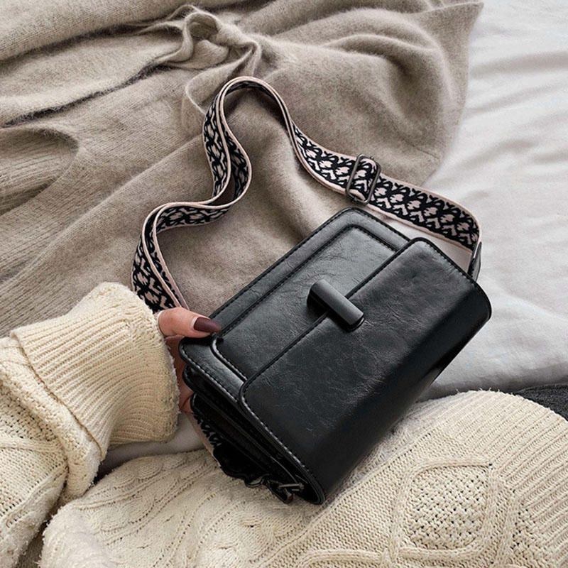 Dame Vintage Skuldertaske Crossbody Taske Til Udendørs Fest