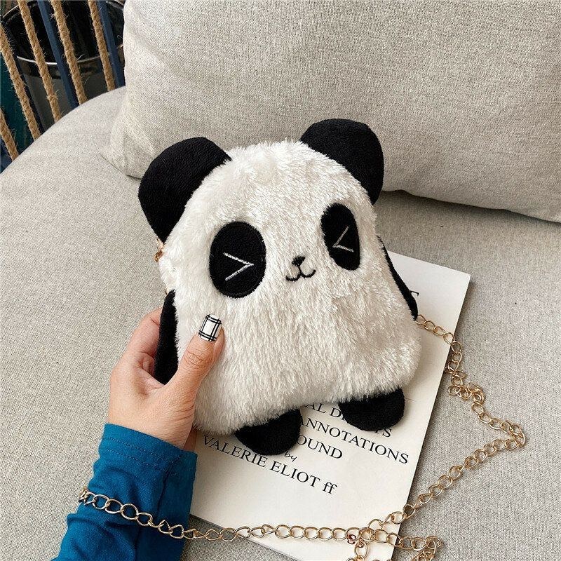 Dame Vinter-ol Beijing 2022 Sød Panda Crossbody Taske Skuldertaske