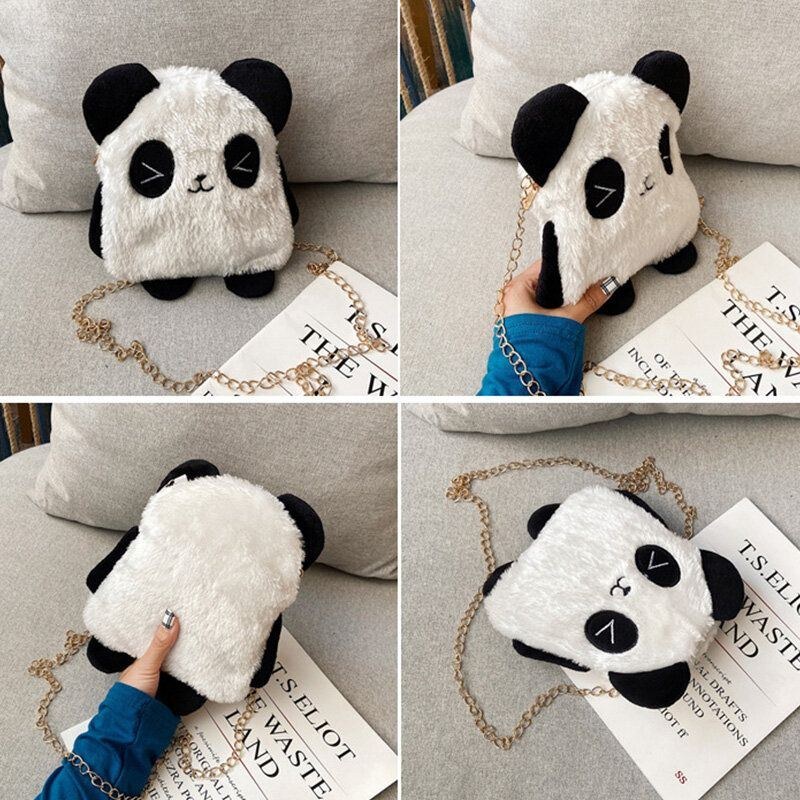 Dame Vinter-ol Beijing 2022 Sød Panda Crossbody Taske Skuldertaske