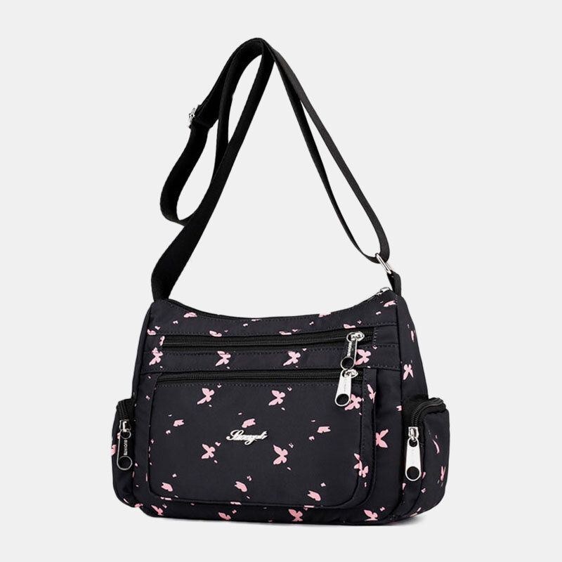 Damemode Nylon Casual Skuldertaske Crossbody Taske