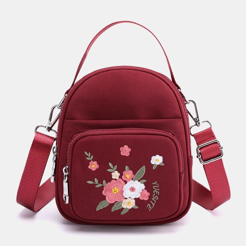 Damemodebroderi Skuldertaske Crossbody Taske