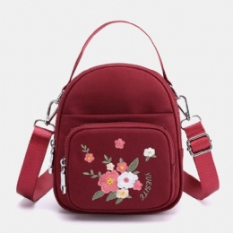 Damemodebroderi Skuldertaske Crossbody Taske