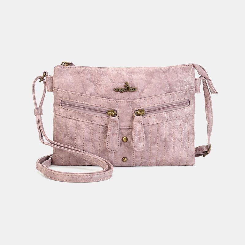 Damer Vandtæt Hardware Multi-pocket Anti-tyveri Crossbody Bag Skuldertaske