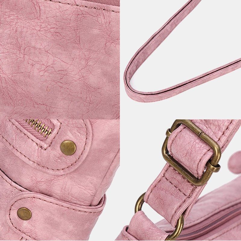 Damer Vandtæt Multi-pocket Anti-tyveri Crossbody Bag Skuldertaske