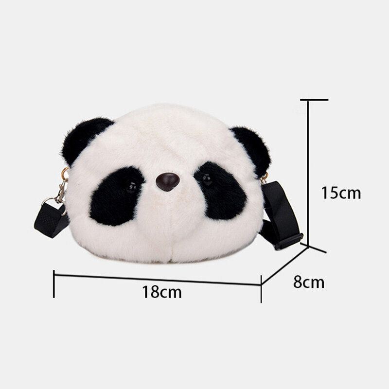 Damer Vinter 2022 Dacron Dejlig Panda Crossbody-taske