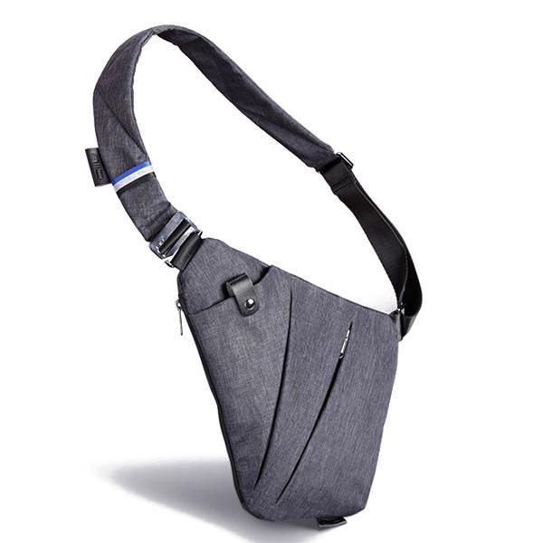 Herre Kvinder Højre Venstrehåndet Multifunktion Sport Outdoor Light Taljetaske Brysttaske Crossbody Taske