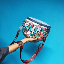 Kvindemode Multi-bæretaske Hip-hop Crossbody-taske