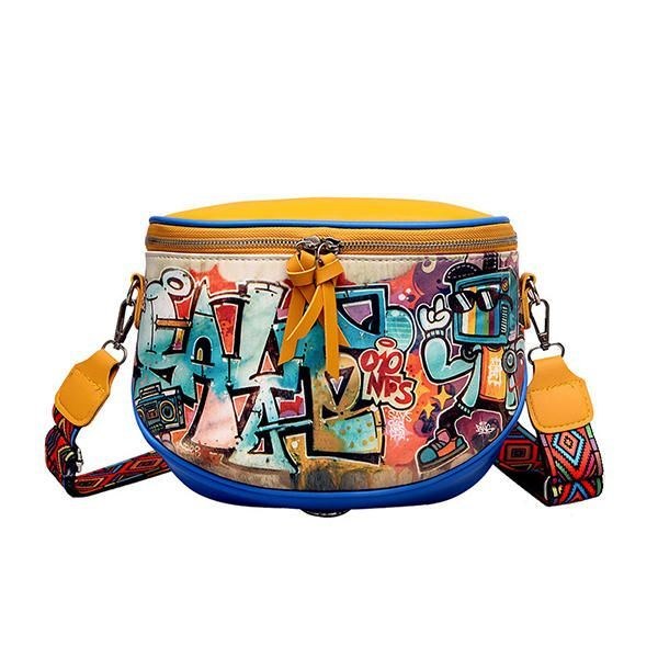 Kvindemode Multi-bæretaske Hip-hop Crossbody-taske