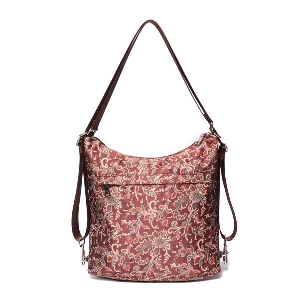 National Floral Travel Kvinder Rygsæk Crossbody Taske