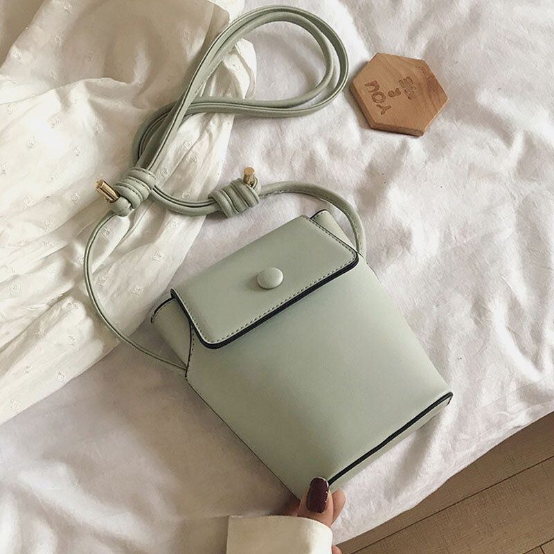 Solid 6.3 Tommer Telefontaske Crossbody-taske Til Kvinder