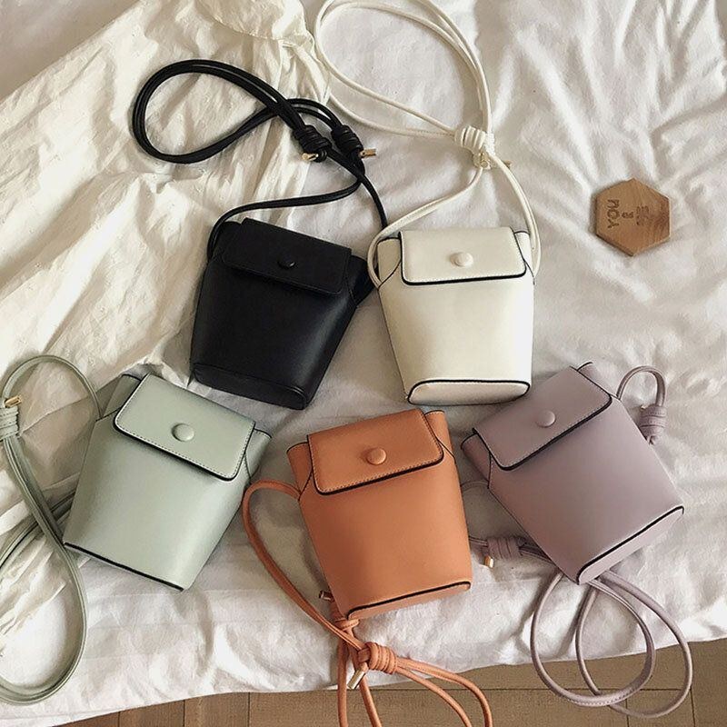 Solid 6.3 Tommer Telefontaske Crossbody-taske Til Kvinder