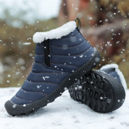 Herre Casual Varm Vandtæt Slip On Snow Boots