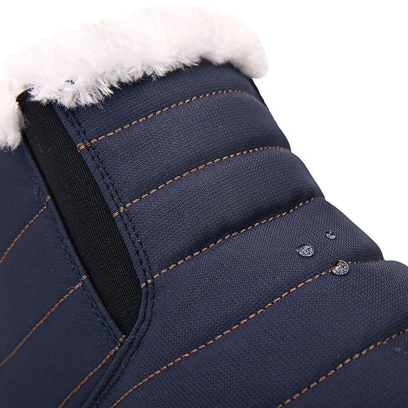 Herre Casual Varm Vandtæt Slip On Snow Boots