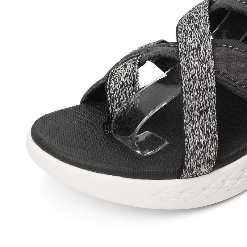 Dame Casual Clip Toe Hook Loop Sports Hjemmesko