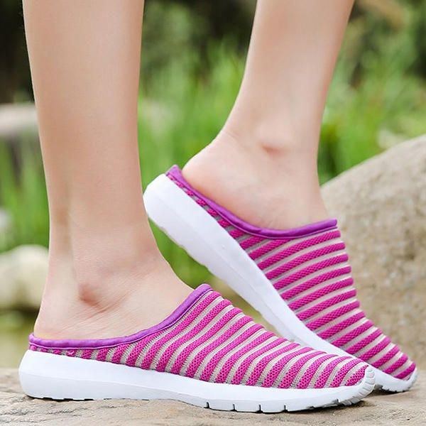 Dame Mesh Åndbar Casual Hollow Out Sommer Slippersandaler