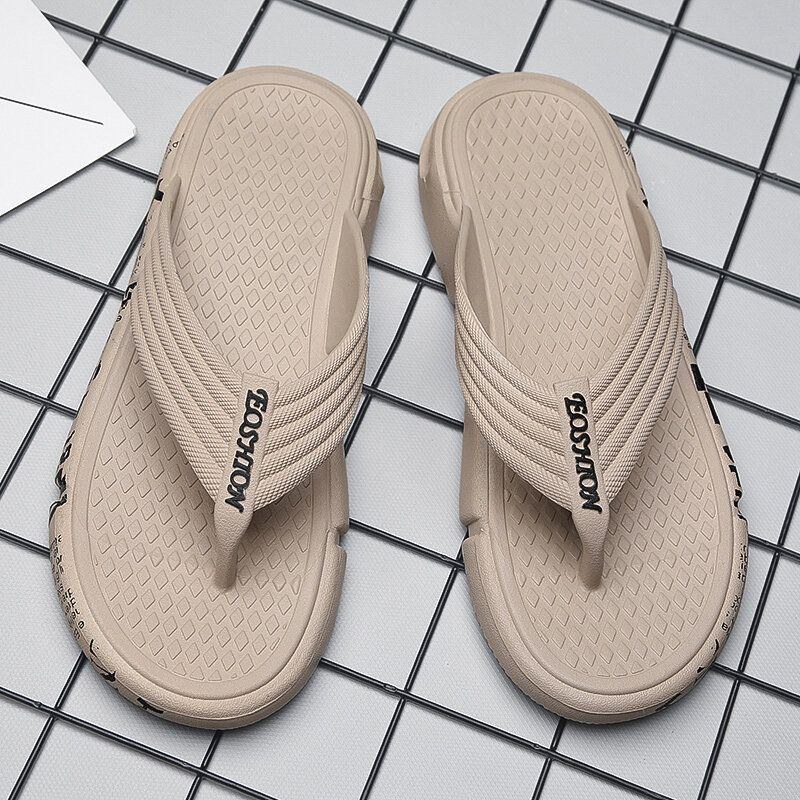 Herre Åndbar Letvægts Blød Sål Flip Flops Casual Hjemmesko