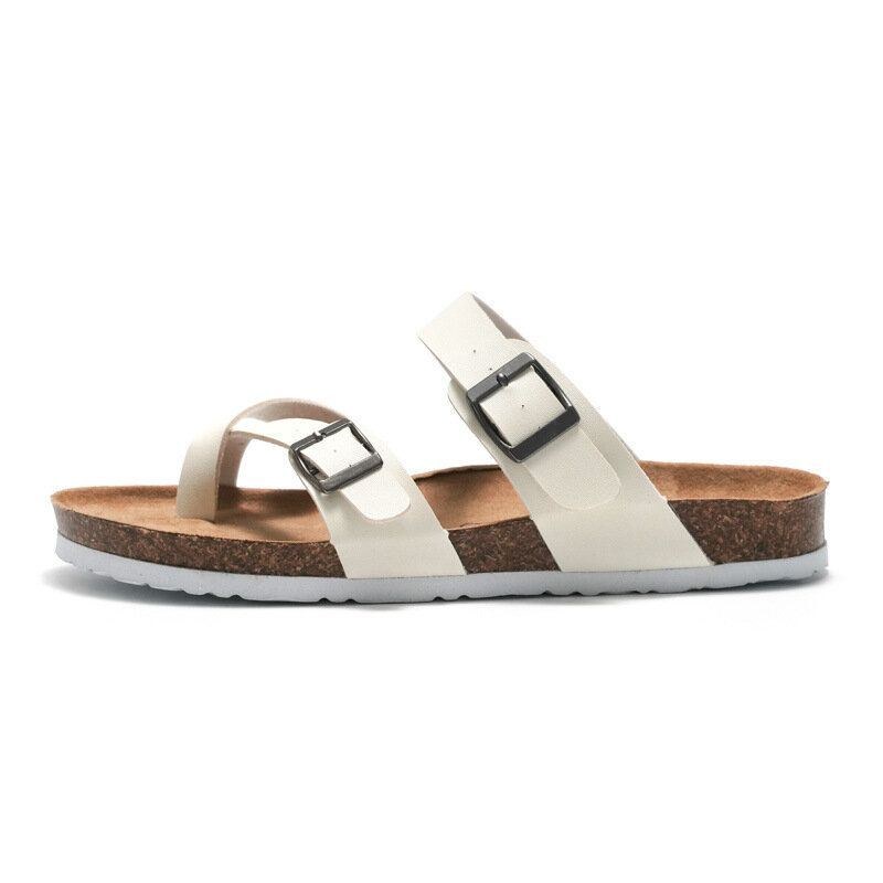 Herre Clip Toe Spænde Slip On Casual Beach Daily Slippers