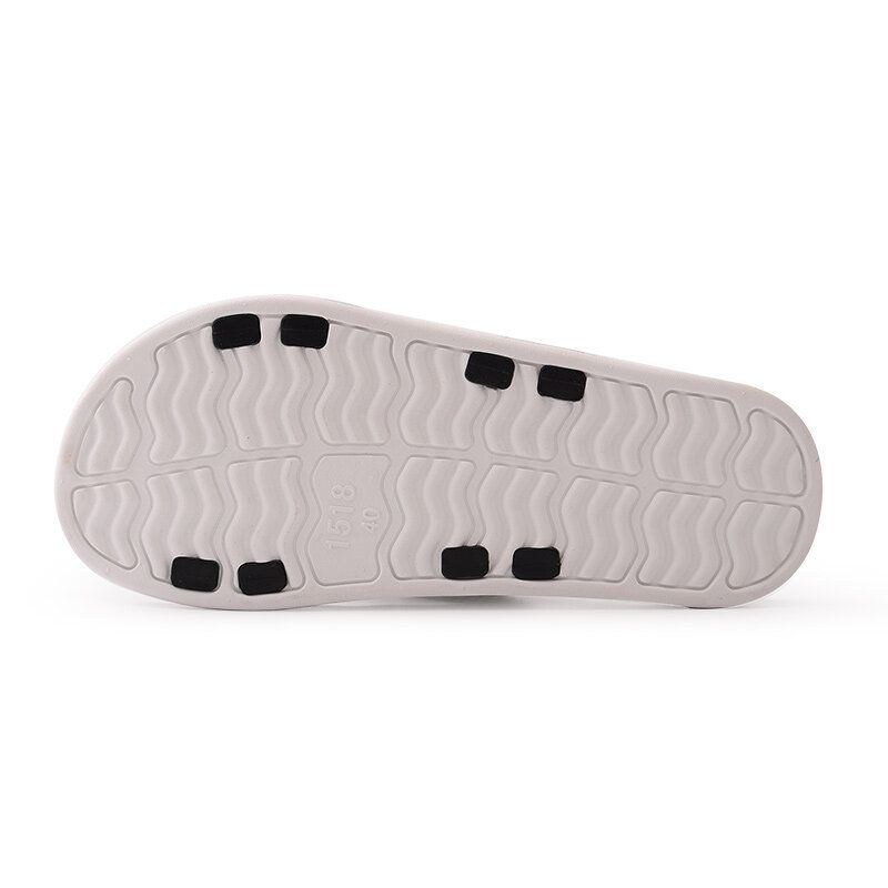 Herre Hollow Comfy Soft Sole Slidesandaler Hjem Casual Hjemmesko