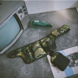 Herre Unisex Hip-hop Stil Camouflage Gademode Udendørs Kugletaske Med Flere Lommer Taljetaske Brysttaske