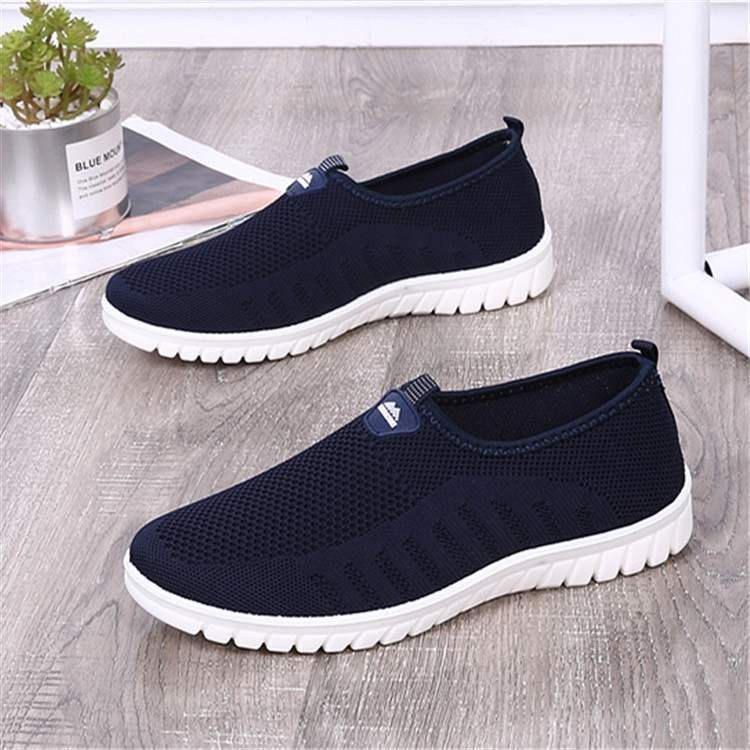 Herre Åndbar Mesh Bløde Såler Casual Walking Loafers