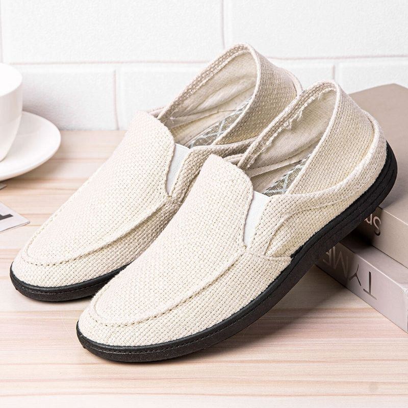 Herre Bærbare Slip On Soft Soled Casual Driving Loafers Sko