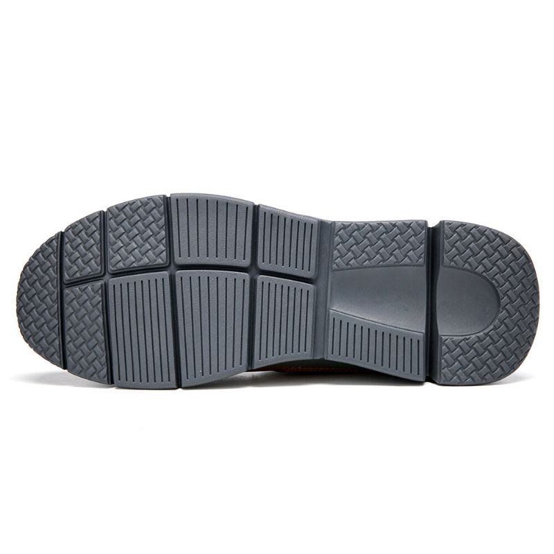 Herre Behagelige Mikrofiber Læder Slip-on Business Casual Sko