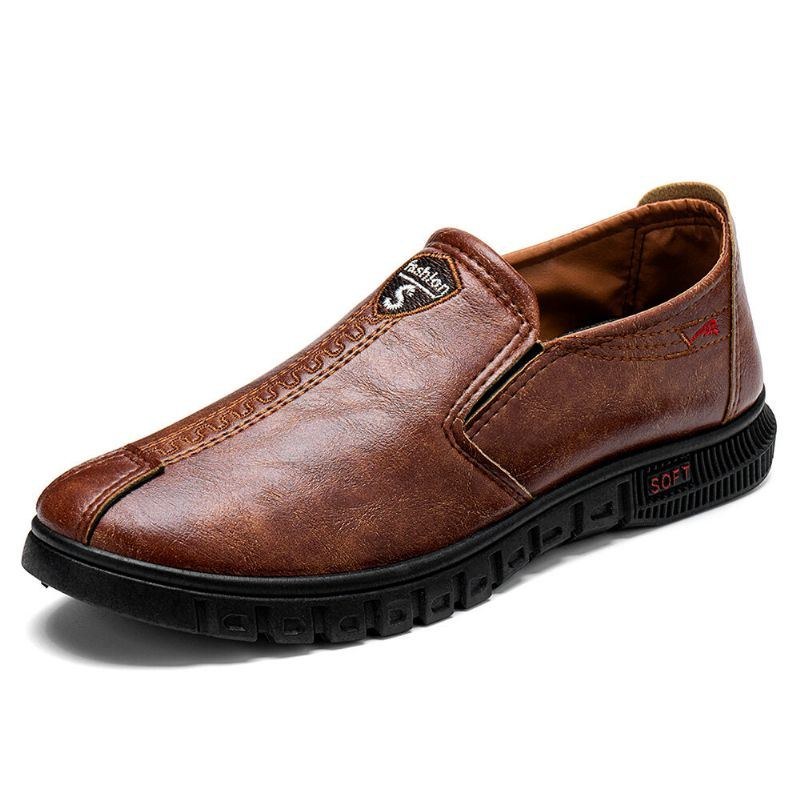 Herre Bløde Såler Slip On Casual Business Sko