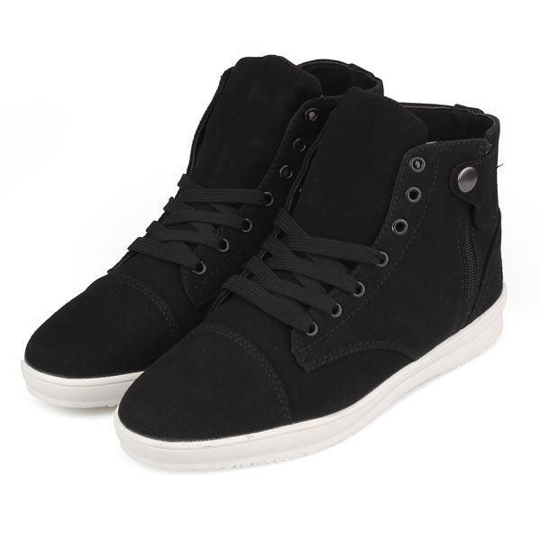 Herre Britisk Stil Canvas High Top Sko