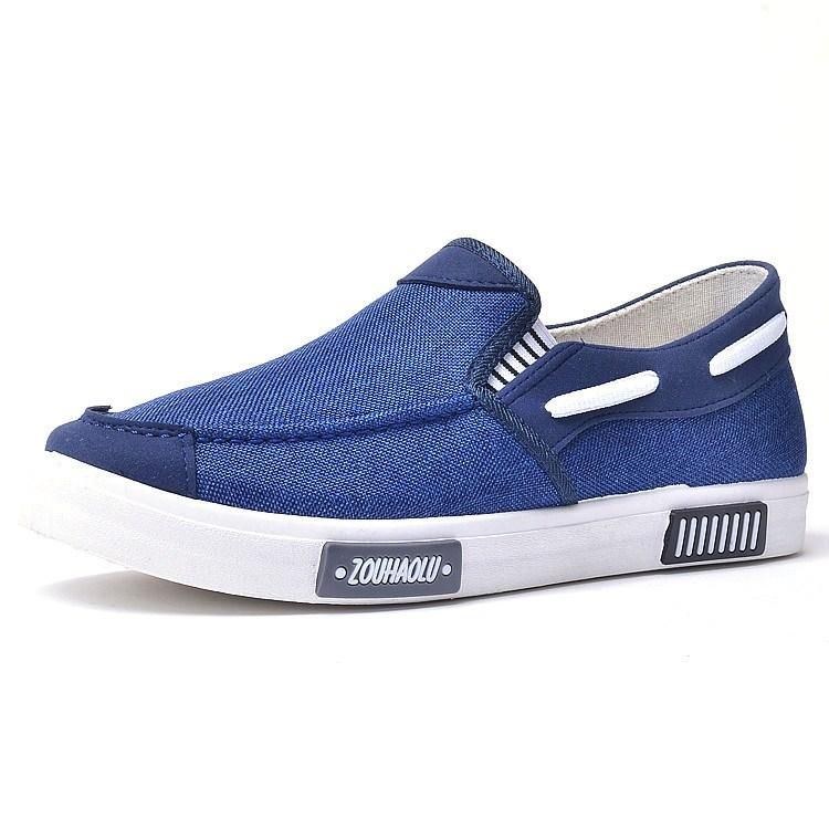 Herre Canvas Casual Bløde Comfy Daily Business Loafers