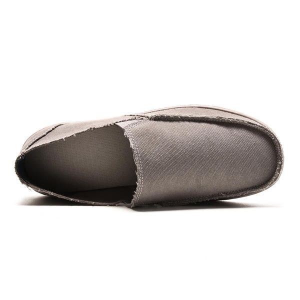 Herre Fritid Flade Sko Slip On Casual Sko Soft Sole Sneakers