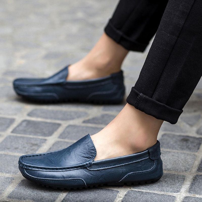 Herre Koskind Casual Letvægts Bløde Såler Walking Slip On Flats