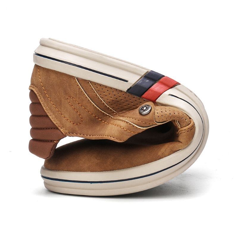 Herre Microfiber Åndbar Blød Sål Casual Walking Loafers