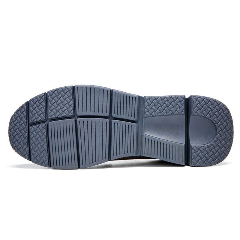 Herre Microfiber Læder Behagelige Slip-on Business Casual Sko